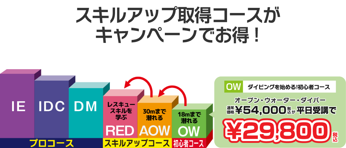 ライセンス取得キャンペーン￥29,800